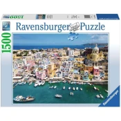 Ravensburger puzzle (slagalice) - 1500pcs Najlepši pogled View of Procida RA17599