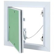 vidaXL Prilagodljiv dostopni panel z aluminijastim okvirjem in mavčno ploščo 150x150 mm