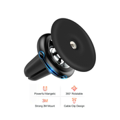 Stalak za ventilaciju Floveme magnetic crni