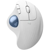 LOGITECH ERGO M575S Wireless Trackball  - OFFWHITE+BLUE BALL - BT - EMEA28-935 - 910-007030