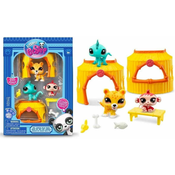 Littlest Pet Shop Tiki Jungle - Živali iz džungle, 3 znaki