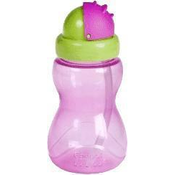 Sportska bocica sa slamom mala 270ml - ružicasta