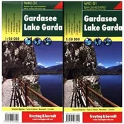 Freytag & Berndt Gardsko jezero 1:50.000. Turistični zemljevid WKI 01.