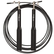 shumee PRO fitnes aluminijasta skakalna vrv z ležaji - črna S04