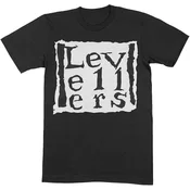 Levellers Classic Logo Black L Majica