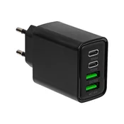 slomart Polnilnik Blow 65W USB-C PD/QC, 2x USB-A