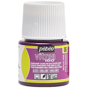 Barva za steklo za vitraže Pebeo Vitrea 160 sijajna 45 ml - Bengalsko roza