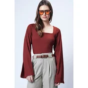 Trend Alacati Stili Ženska bluza Alc-X14748, Narandžasta