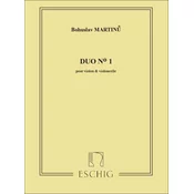 MARTINU:DUO NO.1 POUR VIOLON VIOLONCELLE