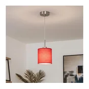 Brilagi - LED lestenec na vrvici NUBILA 1xE27/60W/230V premer 14 cm rdeča