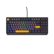 GENESIS igralna tipkovnica THOR 230/TKL/RGB/Outemu Panda/žična USB/ameriška postavitev/naval modra negativ NKG-2164