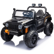 Avto na akumulator Jeep 4Speed 4x45W črn
