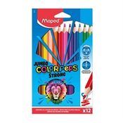 Bojice Maped Colorpeps Strong Jumbo, 12 komada