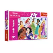 Puzzle – 60 – Princeze u akciji – Disney Princess – Trefl 17409