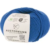 Austermann Merino 120 97613-132 Royal Blue Pletilna preja