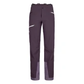 ORTOVOX Pizol Pants Ženske hlače, navadne, temna gozdna jagoda (L)