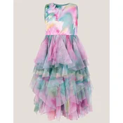 Monsoon Children Haljina za devojcice Hazy Floral, Šarena