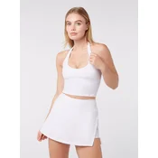 YO-GAYA Športni nederček Halter Top bela