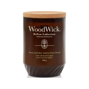 Woodwick Dišeča sveča ReNew velik kozarec Tomato Leaf & Basil 368 g