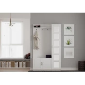HANAH HOME Hall Stand zidni čiviluk Rb 054