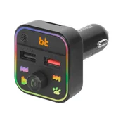 shumee FM oddajnik Bluetooth 5.3 2xUSB SD QC polnilec Peiying