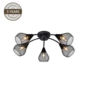slomart Stropna lampa Bistro, 5x40W, E14