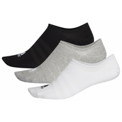 Čarape za tenis Adidas Light No Show 3PP - grey/white/black