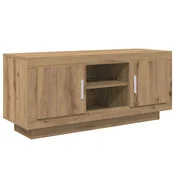 Vidaxl TV omarica Umetni hrast 102 x 35 x 45 cm Konstruiran les
