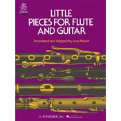 MOYSE L.:LITTLE PIECES FOR FLUTE AND GUITAR