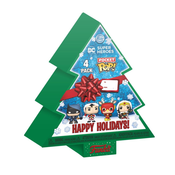 Figura Funko POP! Pocket - DC Holiday - Tree Holiday Box 4pcs