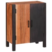 Kreveta Smeda 55 x 30 x 75 cm Cvrsto drvo akacije