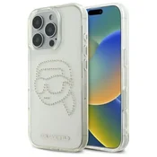 1 to 3 Ovitek Karl Lagerfeld Hardcase Za Iphone 16 Pro Max 6.9 Prozoren Od Karl