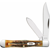 Case Cutlery Swell Center Jack 6.5 Bonestag