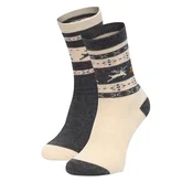 Dolge nogavice GINO ROSSI CEO_BR_GR_003_W_AW25 (2 PACK) Pisana