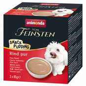 Animonda Vom Feinsten Adult Snack puding za pse - Govedina 3 x 85 g