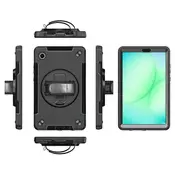 eSTUFF Samsung Galaxy Tab A11 2025 OHIO Defender zaščitni ovitek - črna