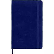Moleskine Limited Edition Velvet Notebook, Hard Cover, Large , Ruled/Lined, Iris Purple