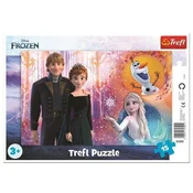 Trefl Puzzle Frozen - Srečni spomini/15 kosov