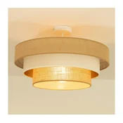 Stropni luster WENTA 1xE27/60W/230V, promjer 50 cm, juta/bež
