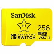 SanDisk microSDXC kartica 256 GB SanDisk Extreme Nintendo Switch™ UHS-I, UHS-Class 3 Prikladno za Nintendo Switch™