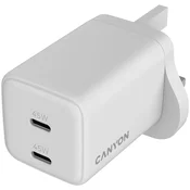 shumee CANYON CU45AC GaN 45W 2xPD adapter za Združeno kraljestvo