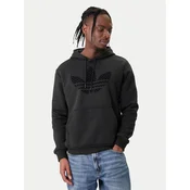 Mikina adidas Monogram Infill Hoodie Black S