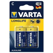 VARTA 2x baterija MN1400 C LR14 Longlife – alkalna, (20370670)
