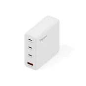 Digitus DA-10305 GaN II zidna polnilnica 140W | 3x USB-C, 1x USB-A | PD 3.0, QC 3.0 | Bela
