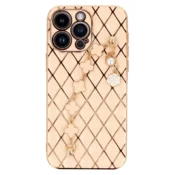 Glamur silikonski ovitek z zapestnico za Samsung Galaxy A52 A525 LTE /A52 A526 5G/A52s A527 - roza