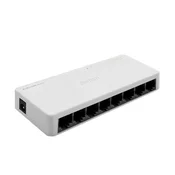 Qoltec Neupravljano omrežno stikalo , 8 x RJ45 vrata | 100 Mbps | Hitri Ethernet | LAN