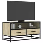 TV ormaric boja hrasta sonome 80x34,5x40 cm konstruirano