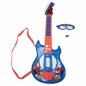 Elektronska gitara sa Spider-Man naocalama