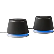 Amazon Basics Stereo 2.0 PC/laptop zvočniki, USB napajanje, črni
