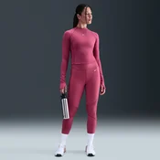 Nike Pro Womens High-Waisted Leggings - Purple - Polyester/Elastane